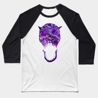 Cyberpunk Skull Baseball T-Shirt